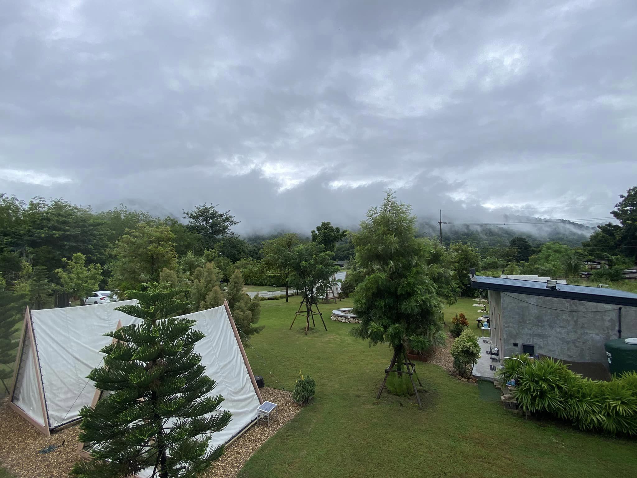 ภาพบบรยากาศภายนอกกระโจม 1 ถึง 7 - 1